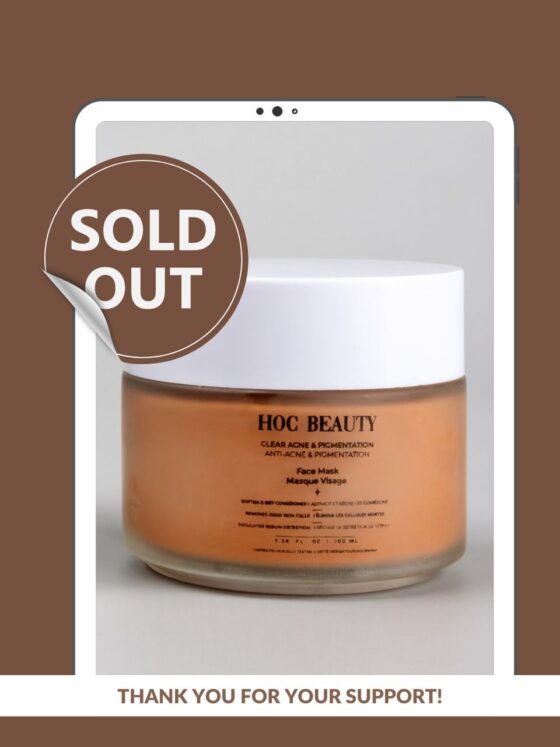Clear Acne & Pigmentation Face Mask