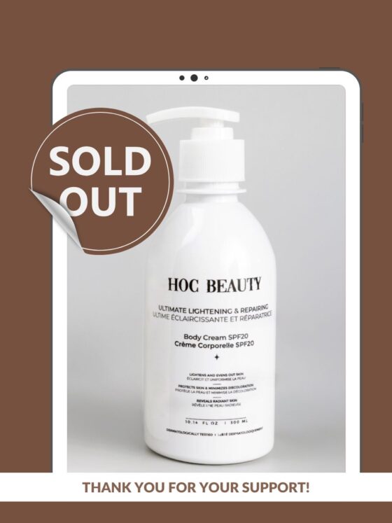 Ultimate Lightening Repairing Body Cream